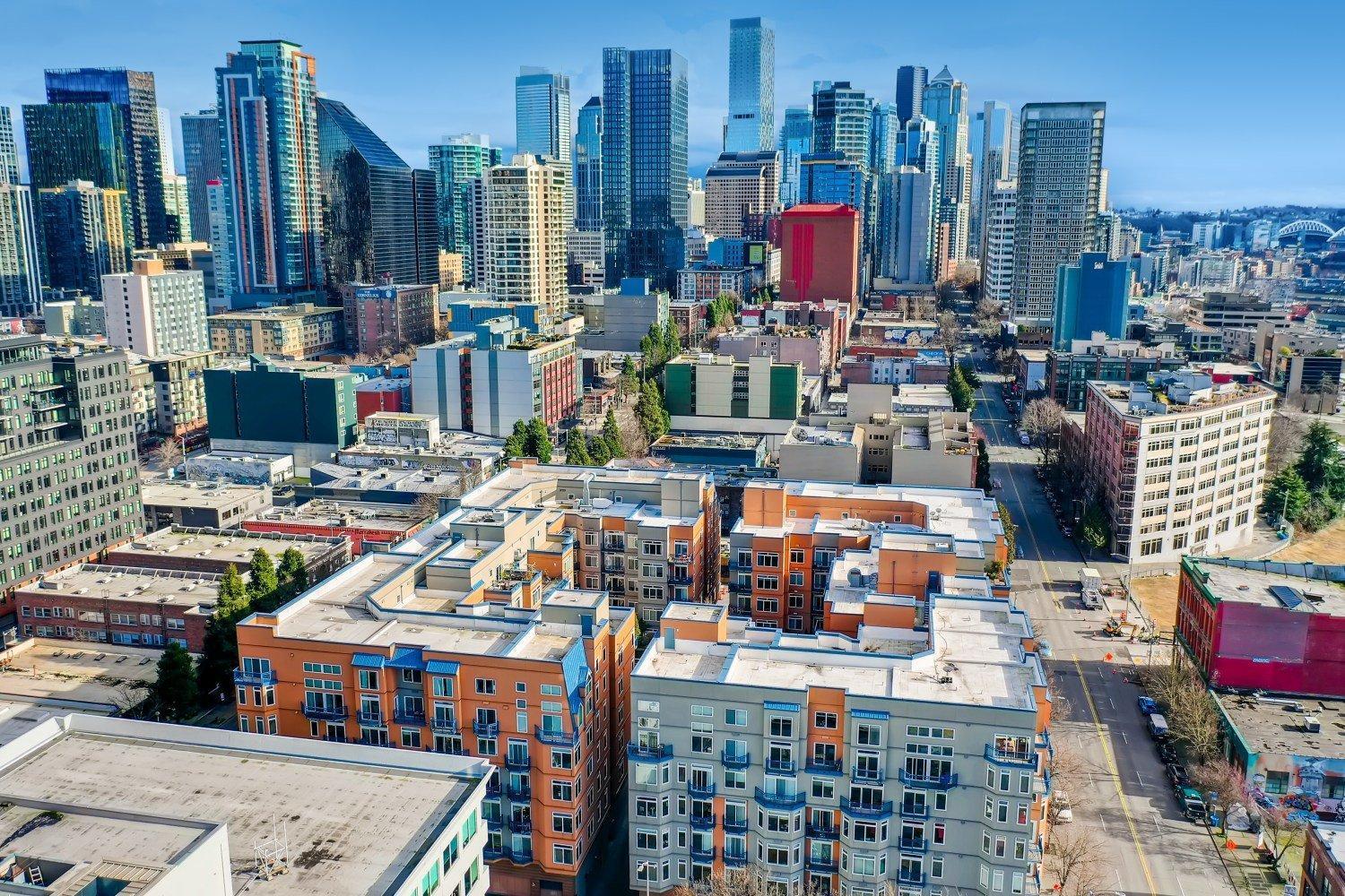 Modern Downtown Top Floor Penthouse With Bay Views Seattle Kültér fotó